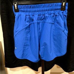 lululemon athletica Bright Blue Athletic Shorts